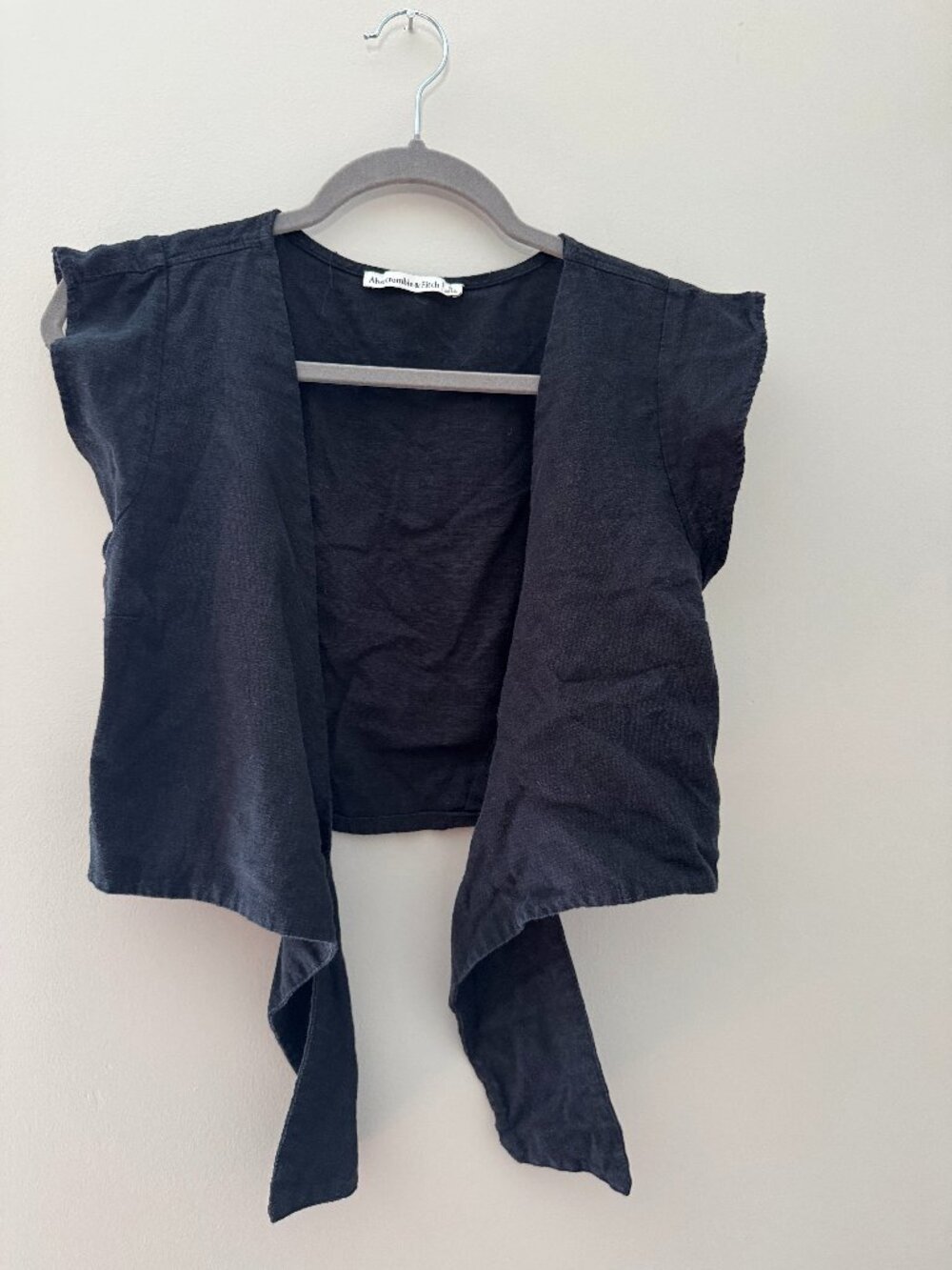 Abercrombie & Fitch Tie Strap Sleeveless Top Size S